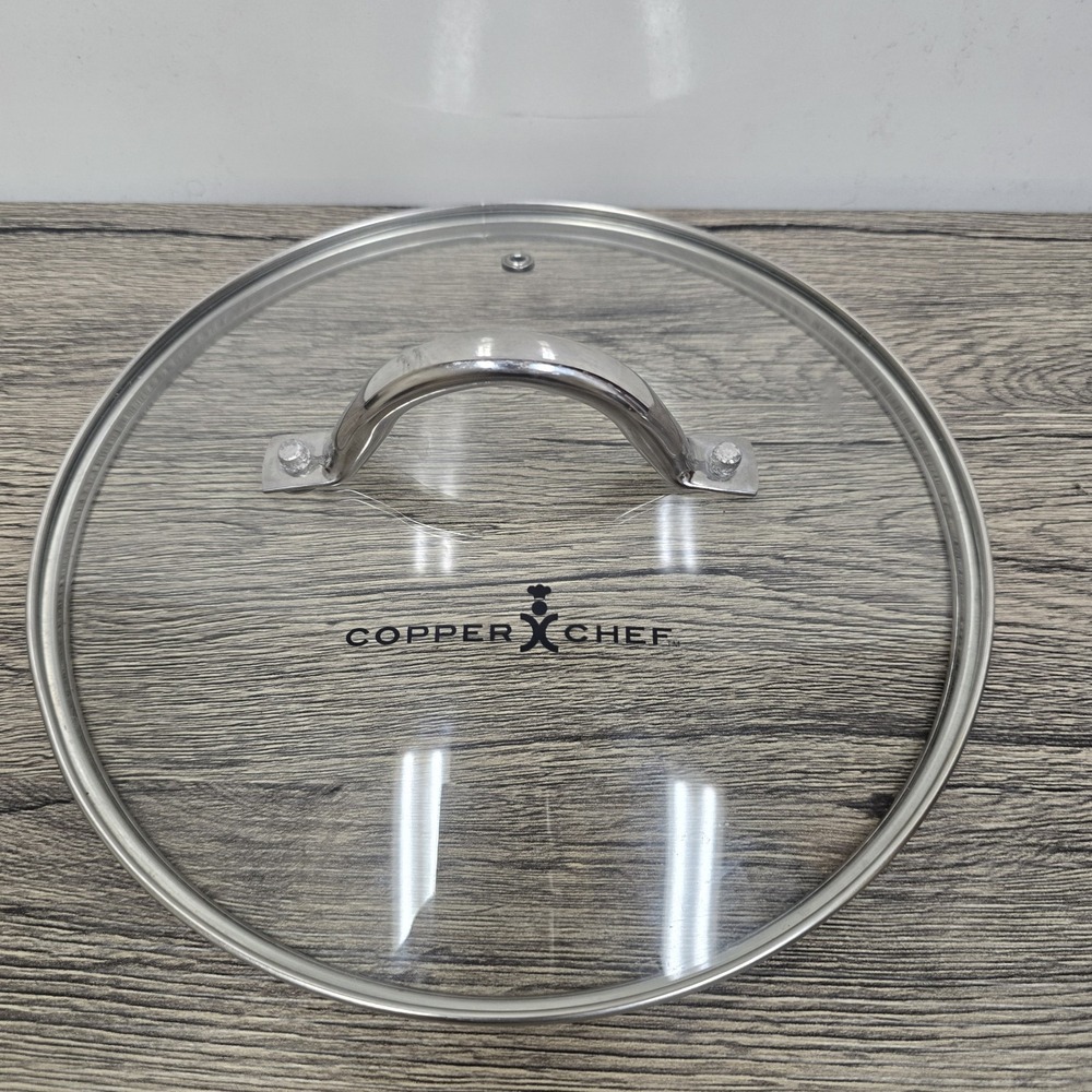 Copper Chef Round Glass Lid Replacement‎ 10.5"
